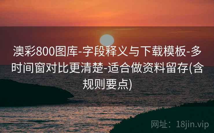 澳彩800图库-字段释义与下载模板-多时间窗对比更清楚-适合做资料留存(含规则要点)